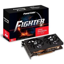 Powercolor 8gb RX7600 Fıghter 8g-F Gddr6 128BIT Hdmı-Dp Pcıe 4.0