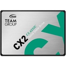 Team 256GB Cx2 T253X6256G0C101 SSD SATA-3 Disk 520-430MB/S Okuma Yazma Hızı
