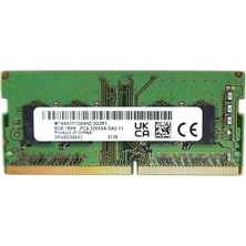 Mıcron 8gb Ddr4 3200MHZ Notebook Ram Value MTA8ATF1G64HZ-3G2R1