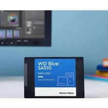 Wd 500GB Blue WDS500G3B0A 560-510MB/S Sata-3 Disk