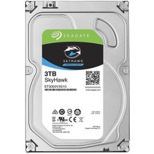 Seagate 3.5" 3tb Skyhawk ST3000VX009 5900 Rpm 256MB Sata-3 Güvenlik Diski