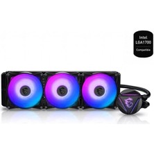 Msı 360MM Mag Corelıquıd 360R V2 Rgb Sıvı Soğutmalı AM4-1700P Işlemci Fanı Strx4 Uyumlu