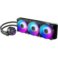 Msı 360MM Mag Corelıquıd 360R V2 Rgb Sıvı Soğutmalı AM4-1700P Işlemci Fanı Strx4 Uyumlu