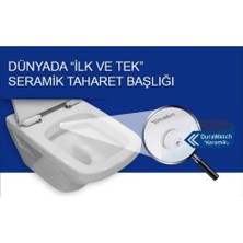 Duravit Durawasch Seramik Uçlu Taharet Başlığı 0074186195