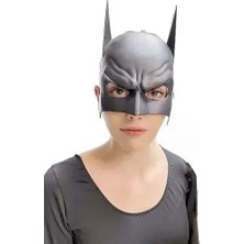 Erbar Siyah Çocuk Batman Maskesi Lastikli