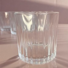 Dore Voir 6 Adet Cam Bardak/ Viski Bardağı Kesme Model -  300 ml