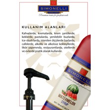 Simonelli Kahve ve Kokteyl Şurubu Karpuz Aromalı 700 ml + Pompa