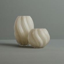 Linens Coco 18x18x27 Cm Vazo Beyaz