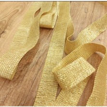 Lüks Gold Parlak Yılbaşı Ağacı Süsü 2.5metre Kalınlık 2cm
