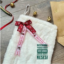 Yılbaşı Ağacı Çorabı Şömine Çorabı Yeniyıl Dekoratif Çorap Noel Çorabı