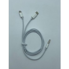 Divex Apple iPhone To Typce 2'li Aux Kablosu