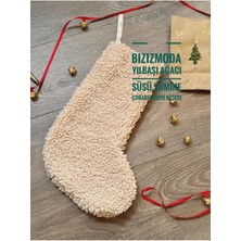 Yılbaşı Ağacı Çorabı Yılbaşı Hediye Kesesi Noel Çorabı Şömine Çorap