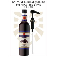 Simonelli Kahve ve Kokteyl Şurubu Çikolata Aromalı 700 ml + Pompa