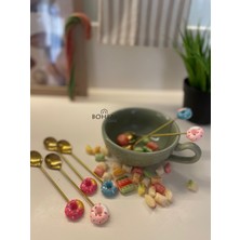 Bohem Home Donut Figürlü Çay/tatlı Kaşığı (6lı)