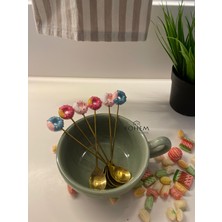 Bohem Home Donut Figürlü Çay/tatlı Kaşığı (6lı)