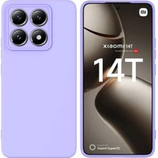 HANPORIUM Xiaomi 14T Uyumlu Silikon Kılıf - Pastel Renk Tonu Esnek Tam Koruma Kapak