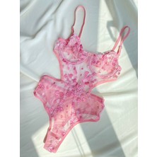 La Madame Villy Pinky Bodysuit