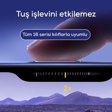 RedClick Apple iPhone 16 Serisi Uyumlu Metal Alaşımlı Hassas Dokunmatik Kamera Denetim Butonu Koruyucu