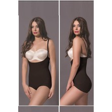 Magic Form 1553 Kadın Çıtçıtlı Bady Korse-Siyah