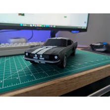 Ford Mustang 1967 Shelby Gt 500 Model Araba