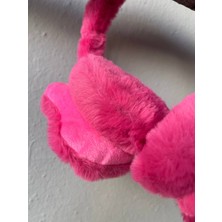 Çocuklar Kulaklık Soğuktan Koruyucu Kulaklı Kedi Suratlı Angora Iplikli Peluş Kulaklık