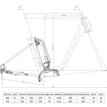 Carraro E-Time Mars 28 Jant 52 cm 9-V Hd Mat Gümüş-Siyah-Koyu Mavi Elektrikli Şehir Bisikleti