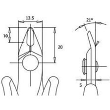 Ceta Piergiacomi Elektronikçi Yankeski Esd TRE03NBD Antistatik Yankeski - Made In Italy