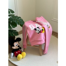 Pembe Mickey Mouse Eşofman Takımı