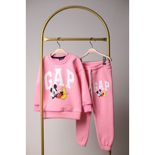 Pembe Mickey Mouse Eşofman Takımı
