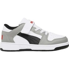 Puma 37049220 Pm Rebound Layup Whıte Black Çocuk Sneaker