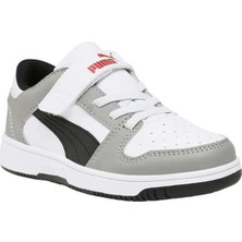 Puma 37049220 Pm Rebound Layup Whıte Black Çocuk Sneaker