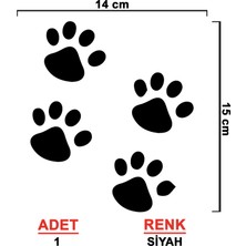 Sönmez Sticker Superstick Ayak Izi Sticker - Superstick Sticker - Oto Sticker - Araba Sticker - Araç Sticker