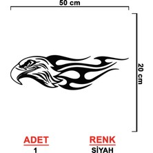 Sönmez Sticker Şahin Sticker - Oto Sticker - Araba Sticker - Araç Sticker - Araba Aksesuar - Oto Aksesuar