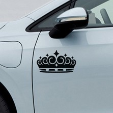 Sönmez Sticker Taç Sticker - Oto Sticker - Araba Sticker - Araç Sticker - Araba Aksesuar - Cam Sticker