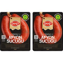 Danet Tescilli Afyon Sucuğu Fermente 300 G 2 Li