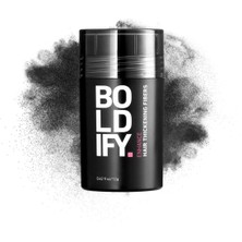 Boldify Saç Dolgunlaştırıcı Fiber, Topik Tozu Siyah 12 gr Hair Building Fibers