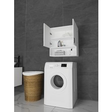 dolapmodellericom Banyo Havlu Dolabı Makina Ustu Dolap Ecza Dolabı