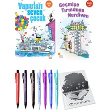 Geçmişe Tırmanan Merdiven ve Vapurları Seven Çocuk 2'li Set - Kalem
