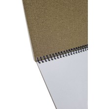 Tigertint Tuval Defter A4 10 Yaprak Canvas Pad  320 gr Professional Tuval Bezi