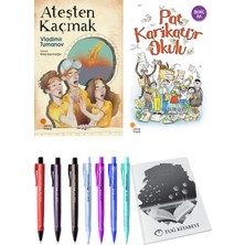 Pat Karikatür Okulu ve Ateşten Kaçmak 2'li Set - Kalem