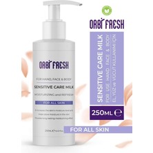 Orbifresh Yoğun Nemlendirici El,Yüz,Vücut Bakım Kremi Yağlı His Bırakmaz (Parfümlü) 250 ml