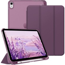 M.tk moveteck Apple iPad Air 11INÇ 2024 Kılıf Flip Cover Kalem Bölmeli Akıllı Uyku Modlu Standlı Kapaklı Arkası Renkli Pc Case M2 A2902 A2903 A2904