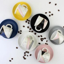 Kosova Dayanıklı Karışık Renk 6 Kişilik Porselen Fincan Takımı HLT52