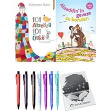 Alaaddin’in Geveze Su Boruları ve 101 Atasözü 101 Öykü Süleyman Bulut 2'li Set - Kalem