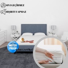 Yatak Alez- 4 Köşe Lastikli Sıvı Geçirmz Yatak Koruyucu Alez