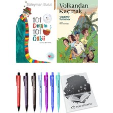Volkandan Kaçmak ve 101 Deyim 101 Öykü Süleyman Bulut 2'li Set - Kalem
