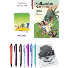 Volkandan Kaçmak ve Dev Şeftali 2'li Set - Kalem