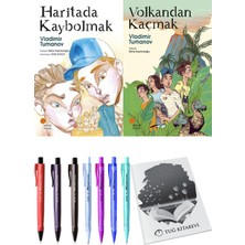 Volkandan Kaçmak ve Haritada Kaybolmak 2'li Set - Kalem