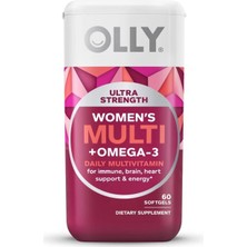 Olly Ultra Strength Women's Multi & Omega-3 60 Softgels