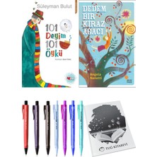 Dedem Bir Kiraz Ağacı ve 101 Deyim 101 Öykü Süleyman Bulut 2'li Set - Kalem